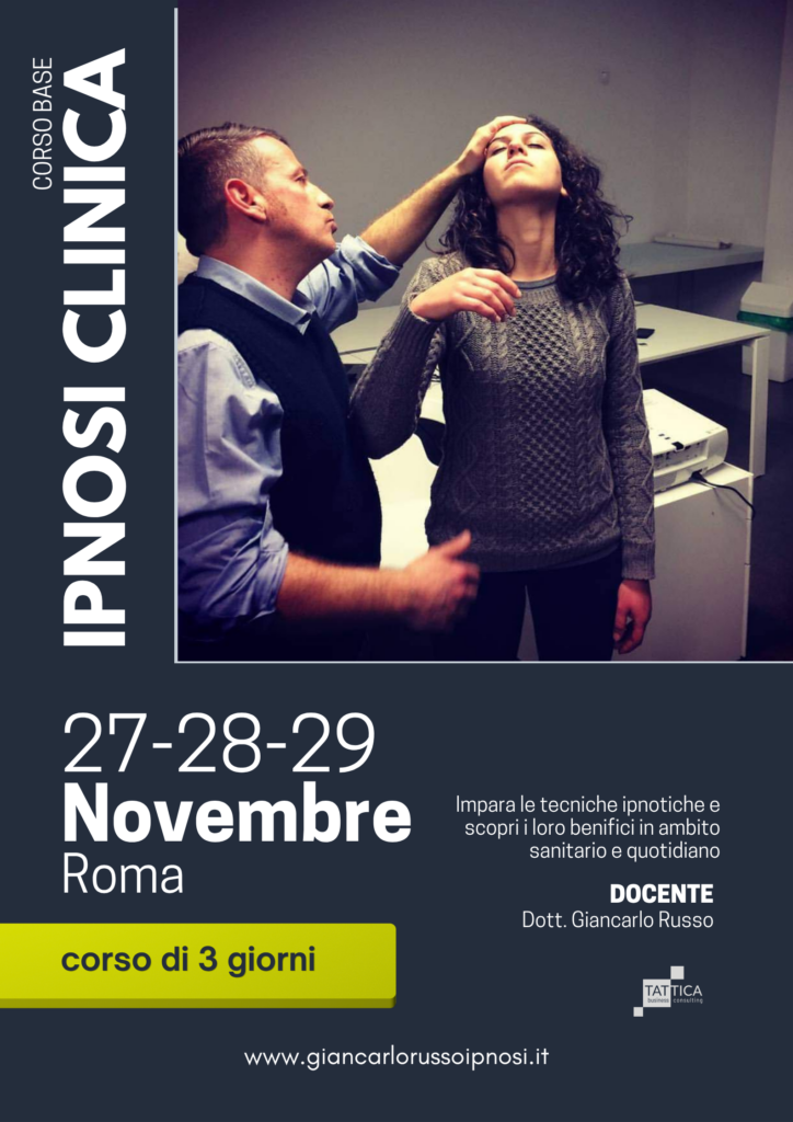 corso base di ipnosi 2026